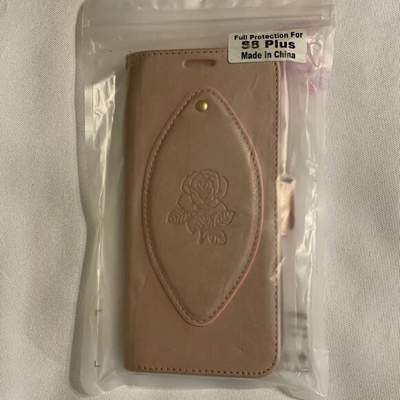FYY phone wallet rose gold for galaxy S8 plus - Picture 1 of 7